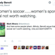 Illustration for article titled Dopey Sports Illustrated Writer: Women's Sports Aren't Worth Watching